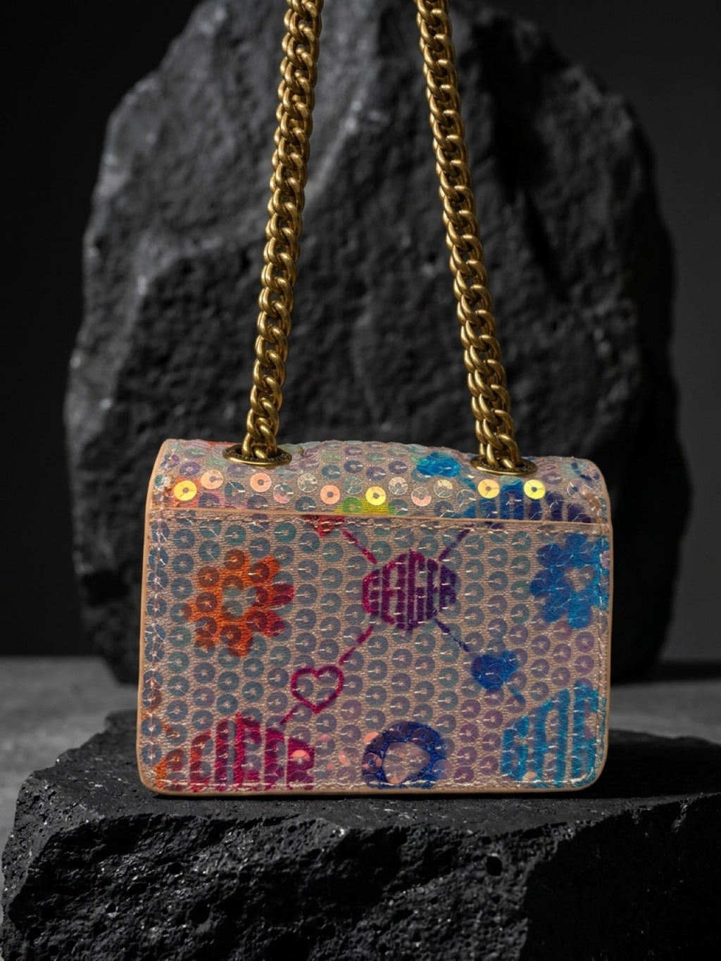 Kurt Geiger Mini Kensington Crossbody, Multicolor