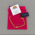Kurt Geiger Eagle Head Curb Chain Bracelet, Gold