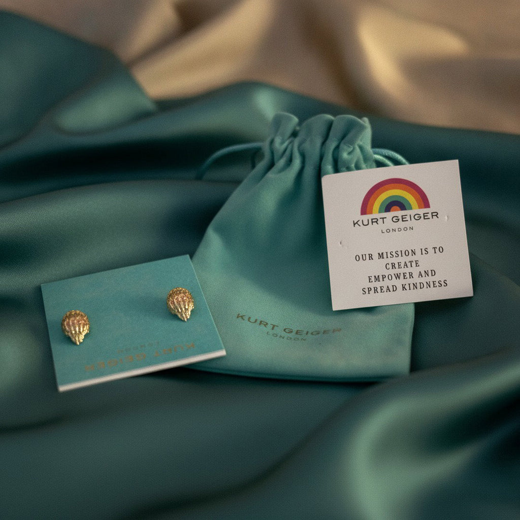 Kurt Geiger Rainbow Hot Air Balloon Stud Earrings